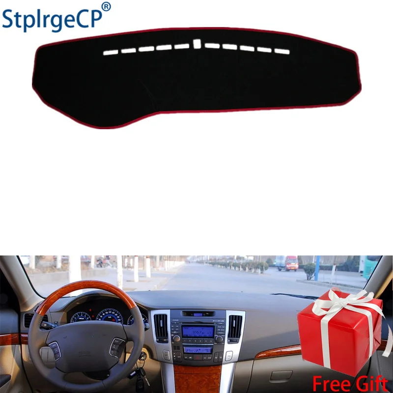 

for HYUNDAI sonata NF NFC 2009 dashboard mat Protective pad Shade Cushion Pad interior sticker car styling accessories