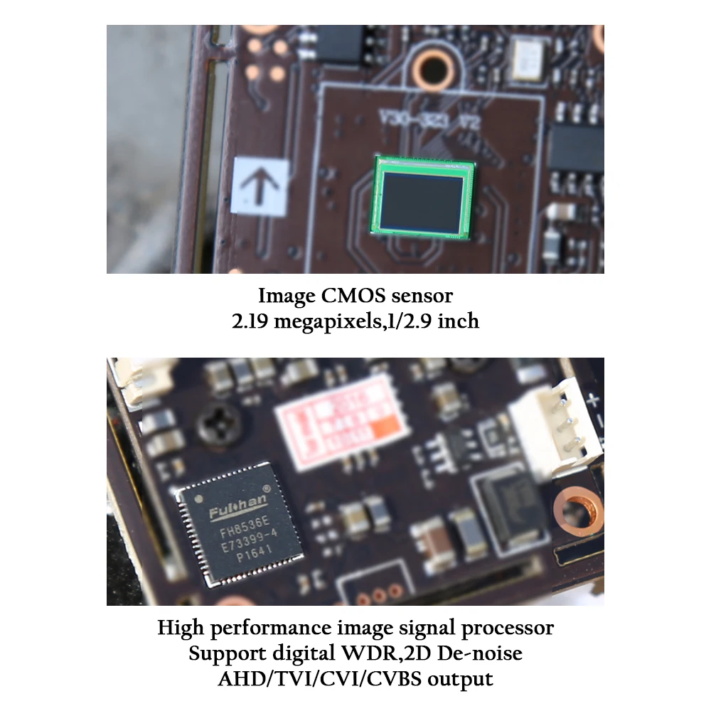 1080 P HDCVI гибридная аналоговая Видеокамера sony Exmor CMOS IMX323 AHD/TVI/CVI/выход CVBS