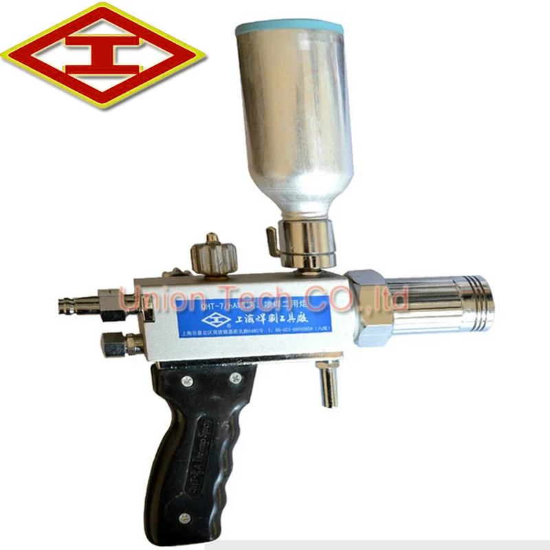 High Speed Flame Spray Gun, oxygen Acetylene Flame welding torch Painting Metal Alloy Powder to