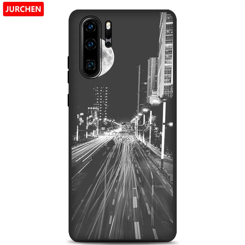 23 Чехол для телефона JURCHEN для huawei P30 Pro, чехол для huawei P30, чехол из ТПУ с рисунком, силиконовая Мягкая задняя крышка для huawei P30 P30Pro, чехол - Цвет: 23