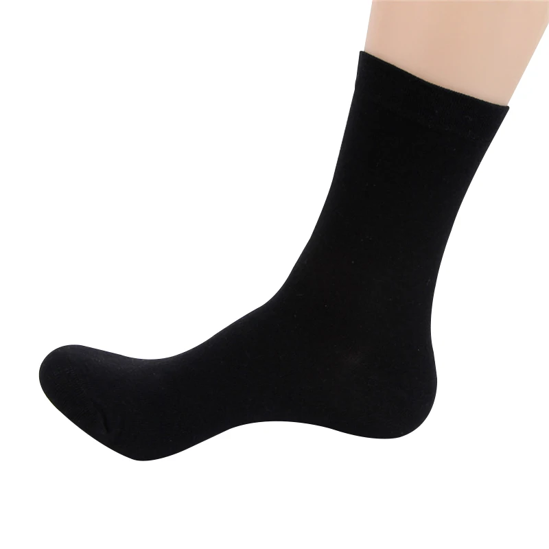 Новинка 2016 мужские черные деловые хлопковые носки 9-11 Белые Повседневные длинные носки T-N101-T-N1015