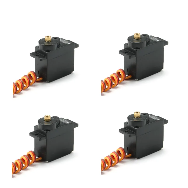 

4PCS JX PDI-1109MG 1109MG 9g Metal Gear Core Motor Micro Digital Mini Servo for RC Airplane 1:18 RC Baja RC Car