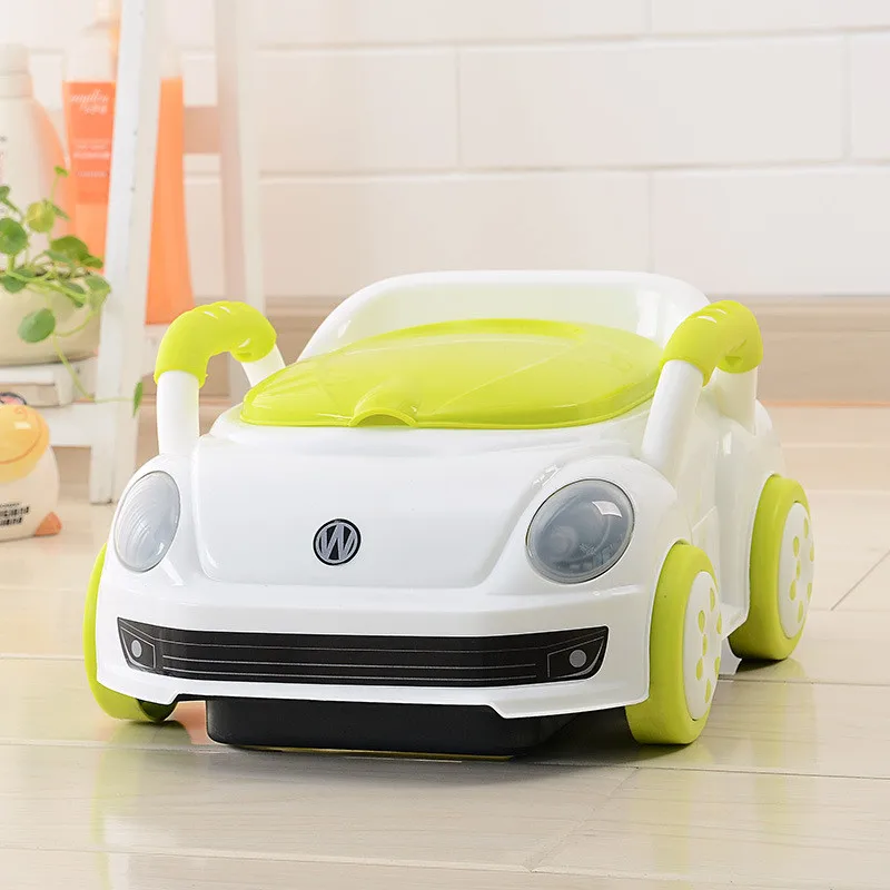 2017 Brand Cute Beetle Car Style Baby Potty Trainer Plastic Kids Toilet Travel Potty Chair Free Shipping Urinary Potty Boy Girl11
