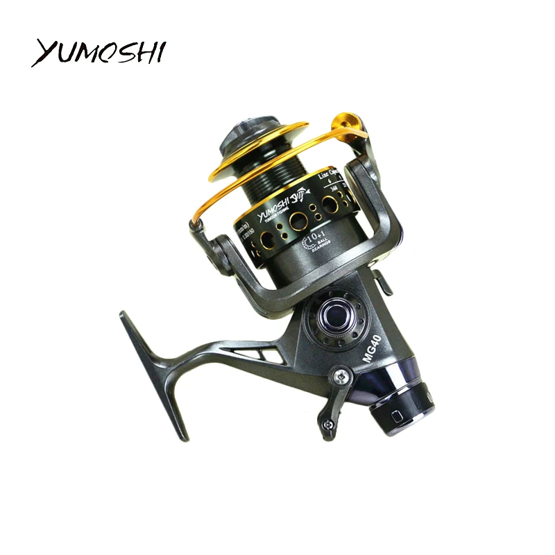 Yumoshi 3000 6000 металлическая спиннинговая Рыболовная катушка 10 + 1BB для ловли карпа в