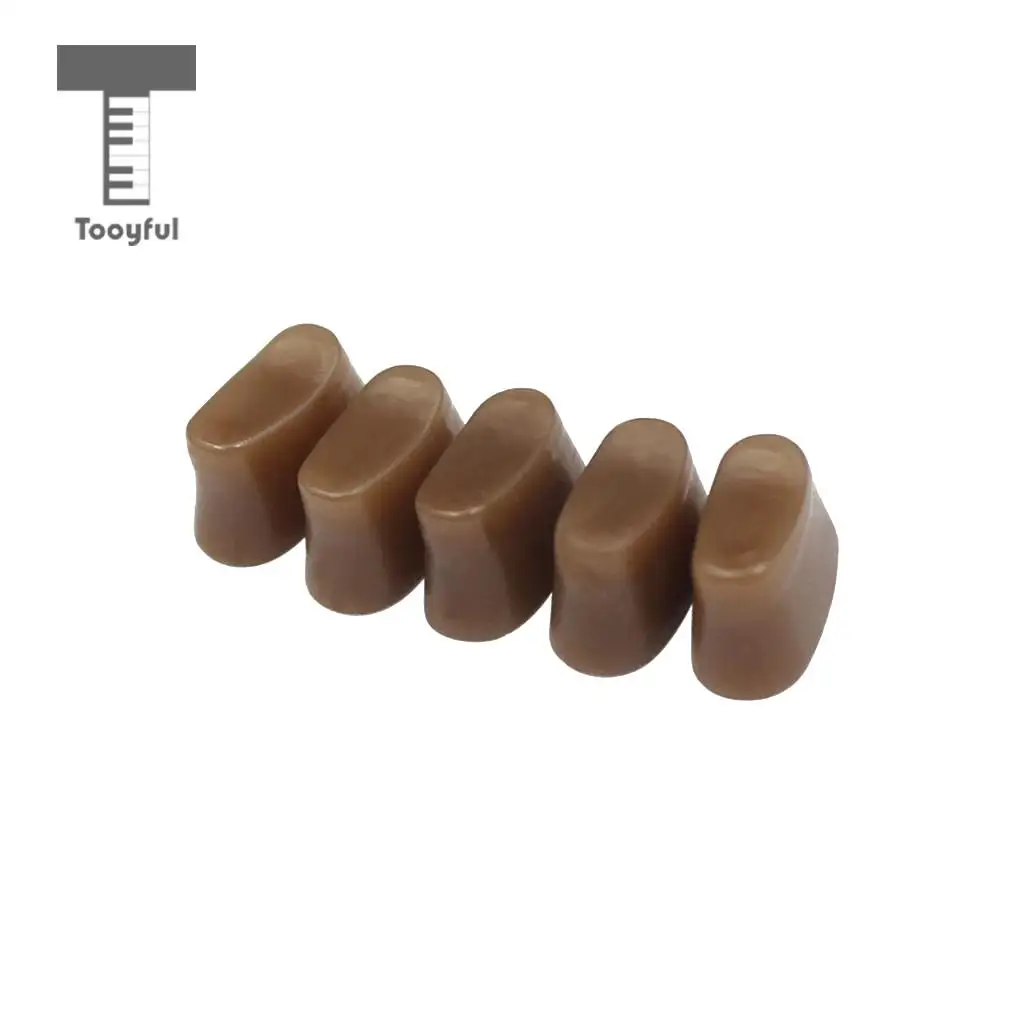 5 Pieces Flute Trill Key Bumper Cork Flute Woodwind Parts Accessories Small