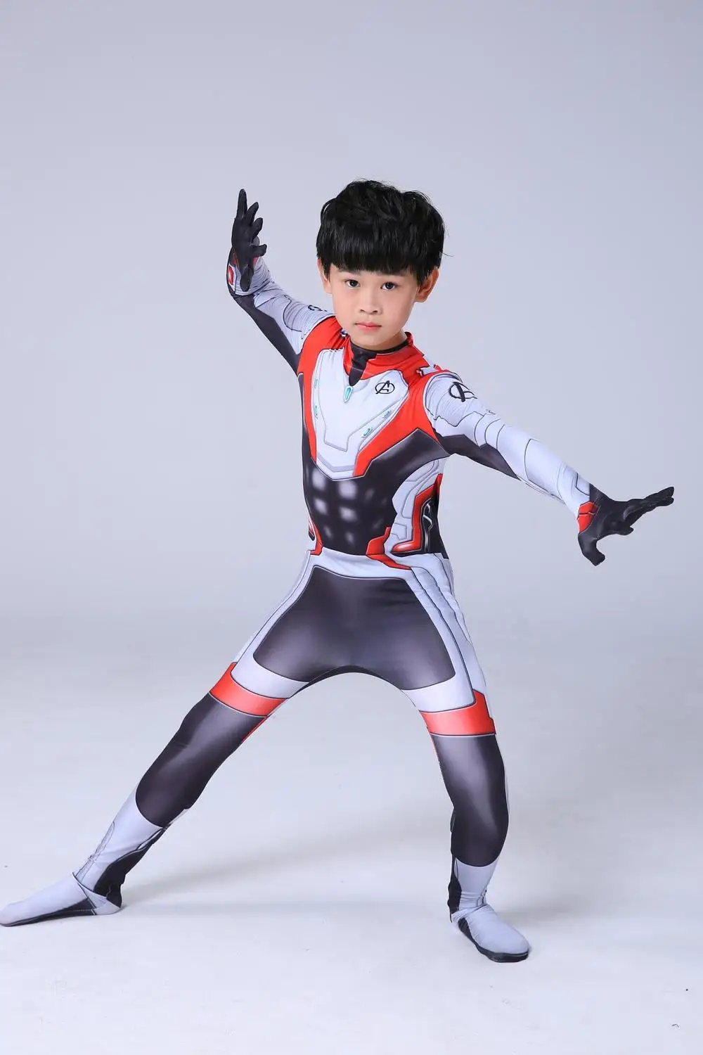 2019 Avengers Endgame Quantum Realm Cosplay Costume Superhero Captain America Captain Iron Man Zentai Bodysuit Suit Jumpsuits