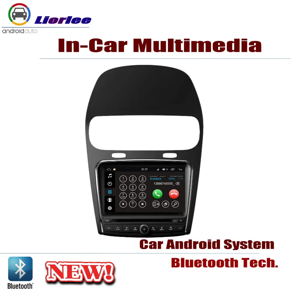 Sale Car DVD Player For Dodge Journey JC JCUD GPS 2008~2018 Navi Navigation Android 8 Core A53 Processor IPS LCD Screen Radio BT WIFI 4