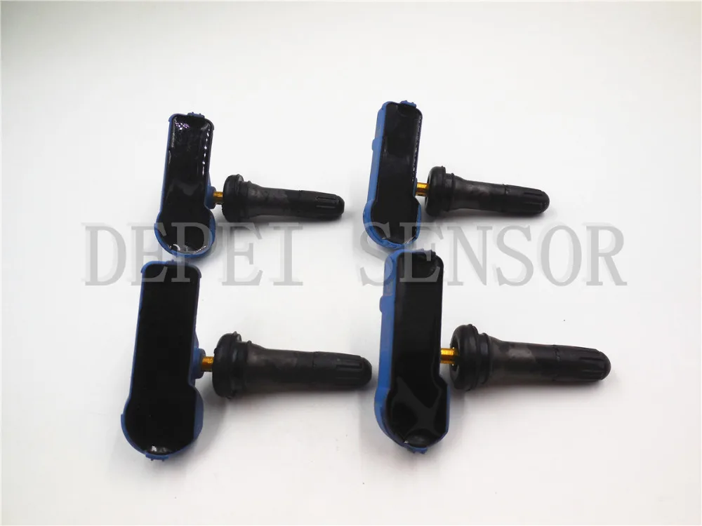 Dpqpokhy для BUICK CADILLAC CHEVY 433 МГц синий набор 4 датчика давления в шинах TPMS 22853740|case for|case