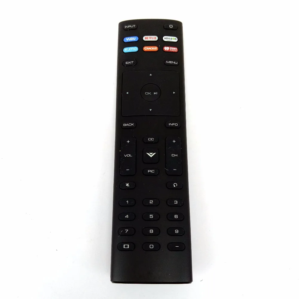 

New Replacement XRT136 Remote control for Vizio TV D24f-F1 D43f-F1 D50f-F1 w/ Vudu for Amazon iheart APP Fernbedienung