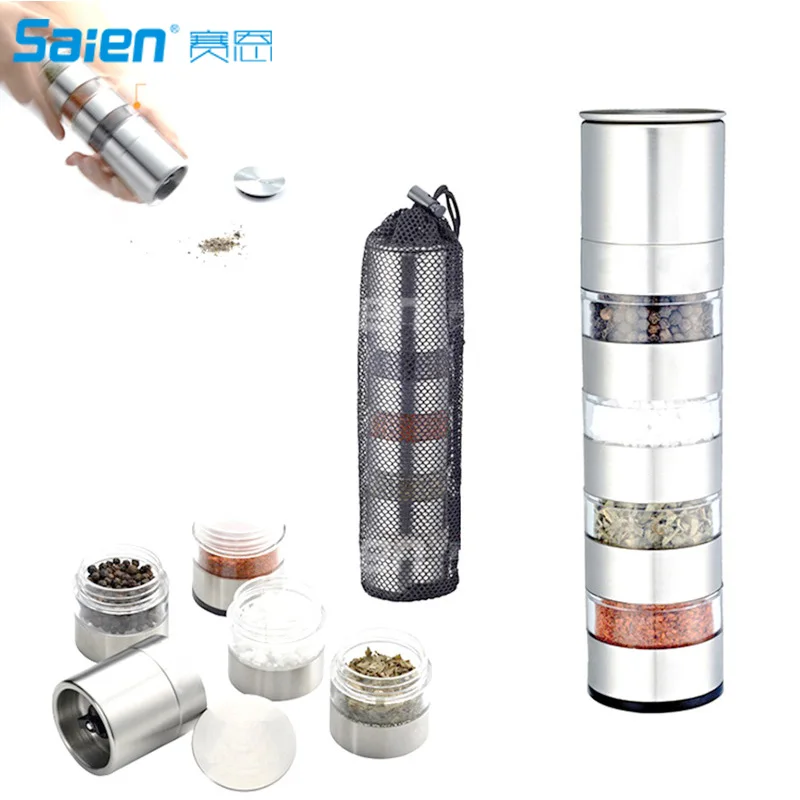 Portable Spice Jars Sauce Condiment Bottles Containers For Bbq Camping