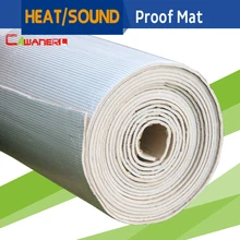Cawanerl 2sqm 80 “x 40” Auto Coche Escudo Térmico A Prueba de Ruido Aislamiento de Sonido Deadener Mat Para Firewall Puerta Tronco Techo Cabina