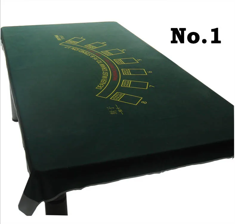 1pc Black Jack Game Cloth Layout can be with good ablities of flame-proof, water-proof & pollution resisitant.
