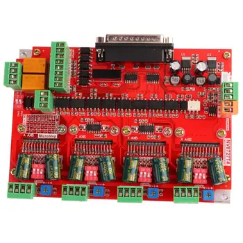 

Driver Board Nv8727T4 4-Axis Stepper Motor Driver Parallel Line Engraving Machine Driver Board 4.0A