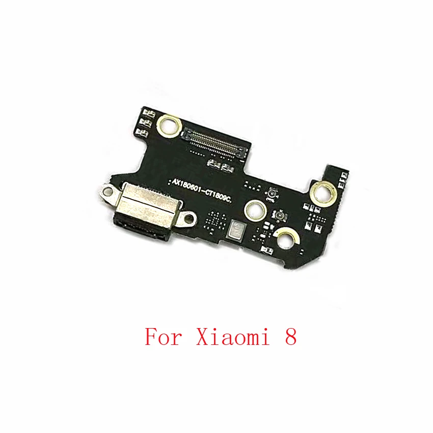

USB Charging Port Flex Cable For Xiaomi 8 Mi 8 Mi8 USB Charge Dock Connector Board Parts