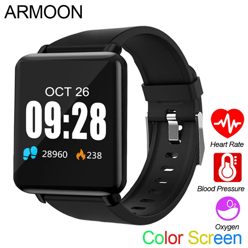 

Smart Watch J10 Heart Rate Smart Bracelet Sleep Monitor Fitness Tracker Blood Pressure Watch Color Screen Activity Tracker Band