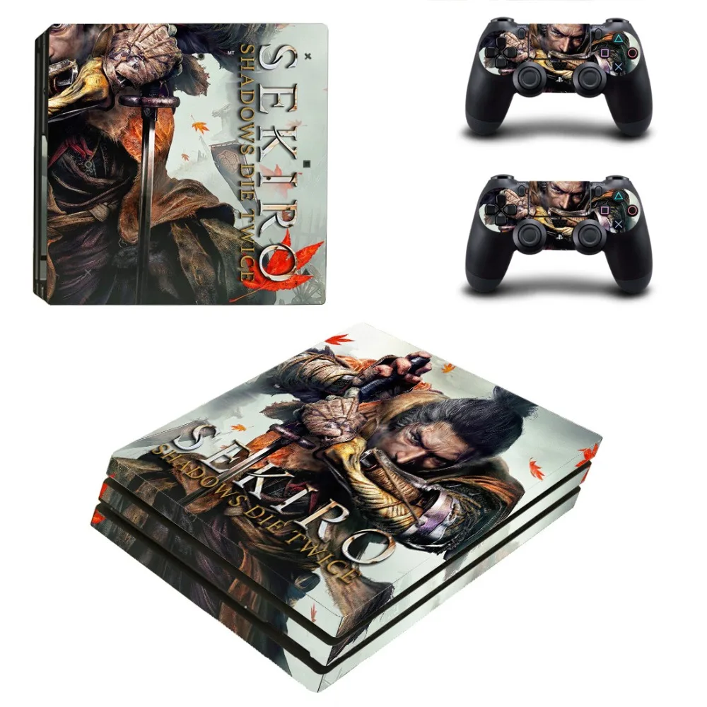 Sekiro Shadows Die Twice Ps4 Pro Skin Sticker For Sony Playstation 4 Pro Console And Controller Ps4 Pro Sticker Decal Consoleskins Co