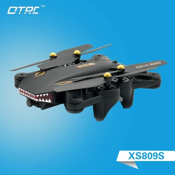 

S809HW RC Foldable Selfie RC Drone With FPV Wifi Camera Altitude Hold Mini Quadcopter 2.0MP or 0.3mp drones vr glasses otrc