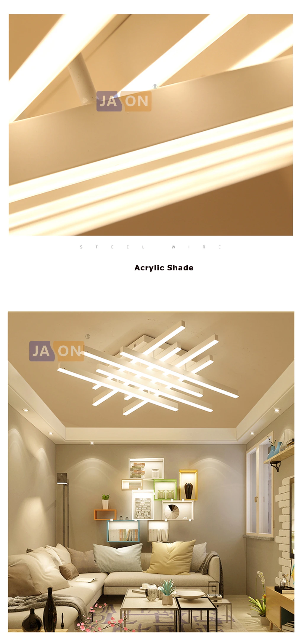 LED Нордик Железные акрил Алюминий Белый Черный Светодиодные Лампы.Светодиодные Светильники.Люстры Потолочные.Потолочные