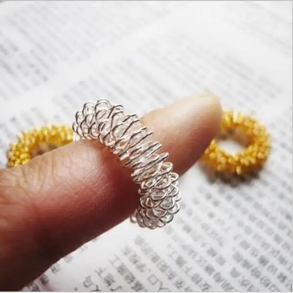 10pcs/lot Beauty & Health Finger Massage Ring Acupuncture Ring Health Care Body Massage MR009 10pcs/lot Beauty & Health Finger Massage Ring Acupuncture Ring Health Care Body Massage MR009