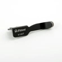 Металлический Горячий башмак для Fuji Fujifilm x100T черный серебристый