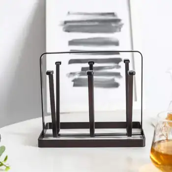 

Simple Wrought Organizer Drainer Dryer Tray Tableware Water Draining Rack Tools Iron Kitchen Storage Cup Drying Rack Holder