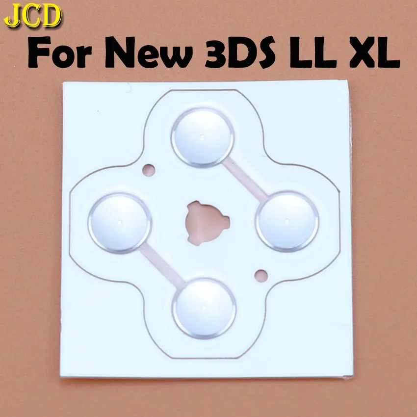 JCD 1 шт. для NAND 3DS LL XL/New 3DS XL LL контроллер D колодки D-Pad металлический купол оснастки печатной платы кнопки проводящая пленка