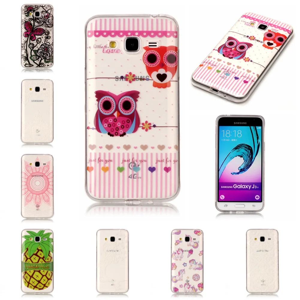 Best Cheap Pretty Silicone Ultra Thin Soft TPU Etui Carcasa Fundas Phone Mobile Case For Samsu Sumsung Galaxy J3 2016 J310 |