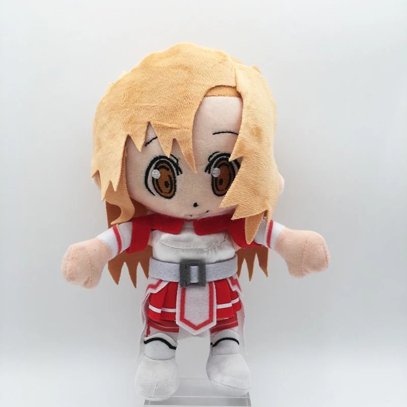 Free Shipping 11" Sword Art Online SAO Anime Asuna Lucha 30cm Stuffed