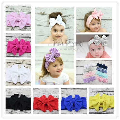 Baby Girl Cotton Headwrap Floppy Big Bow Turban Headband For Baby Headwear Baby Top Knot Headband 1pc Baby Girl Cotton Headwrap Floppy Big Bow Turban Headband For Baby Headwear Baby Top Knot Headband 1pc