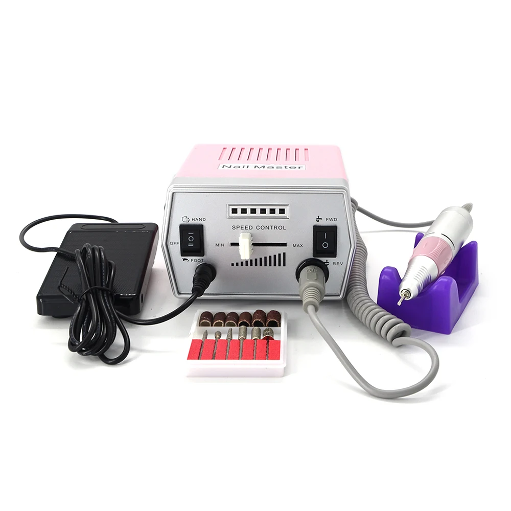 Pink box shape Professional Electric safety design Nail Equipment Nail