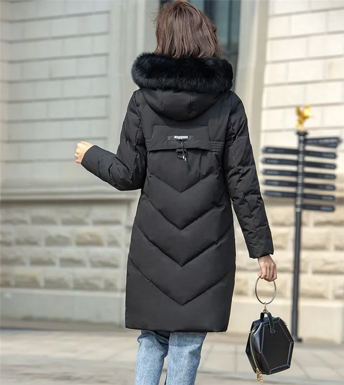 Зимние женские парки высокого качества, большие размеры, XL-10XL хлопковое пальто, толстые теплые куртки с капюшоном, женские парки с меховым воротником, пальто G32