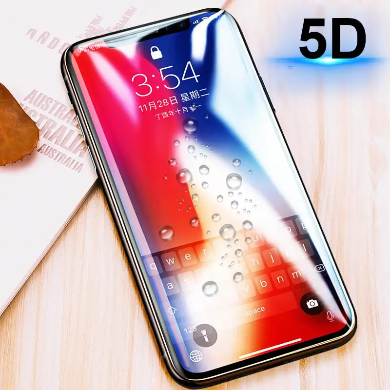 5D полное закаленное стекло для Samsung Galaxy J2 J4 J6 J7 J8 2018 A8S A6S A9 lite изогнутое пленка