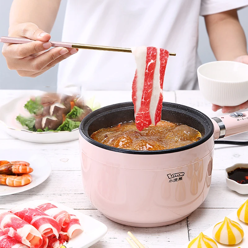 

Multifunctional Electric Cooking Pot Machine Hot Pot Multi-steaming method Miniature Electric Furnace Rice Egg cooker Mini Boile