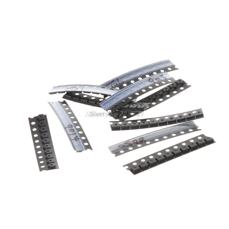 SOT-23 SMD transistor KIT S9013 S9014 S9015 S9018 MMBT3904 MMBT3906 SS8050 SS8550 2N5551 2SC1815 Total 10kinds X10pcs=100pcs