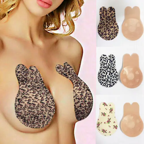 Women Invisible Breast Petals Lifting Bra Tape Silicone Nipple Cover Sticker Set Intimates Accessories