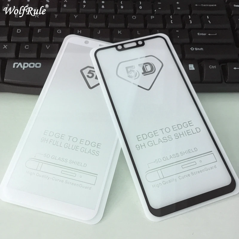 5D полное покрытие клеем закаленное стекло Huawei Nova 3i Защитная пленка для экрана