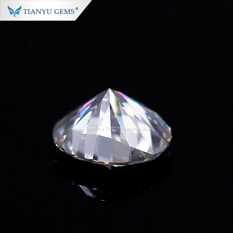 Tianyu драгоценный камень 1 0 карат бесцветный VVS Овальный moissanite алмаз Свободный