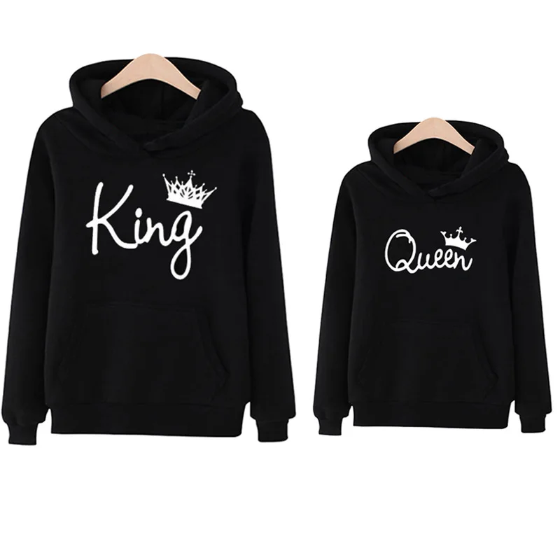 

Couples autumn and winter new couple hooded sweatshirt