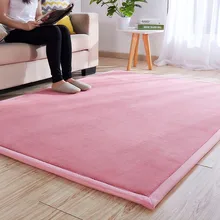 Утолщенный Детский ковер в японском стиле, толстый коралловый флисовый коврик, журнальный столик для гостиной, одеяло, ковер для спальни, домашняя новая подушка