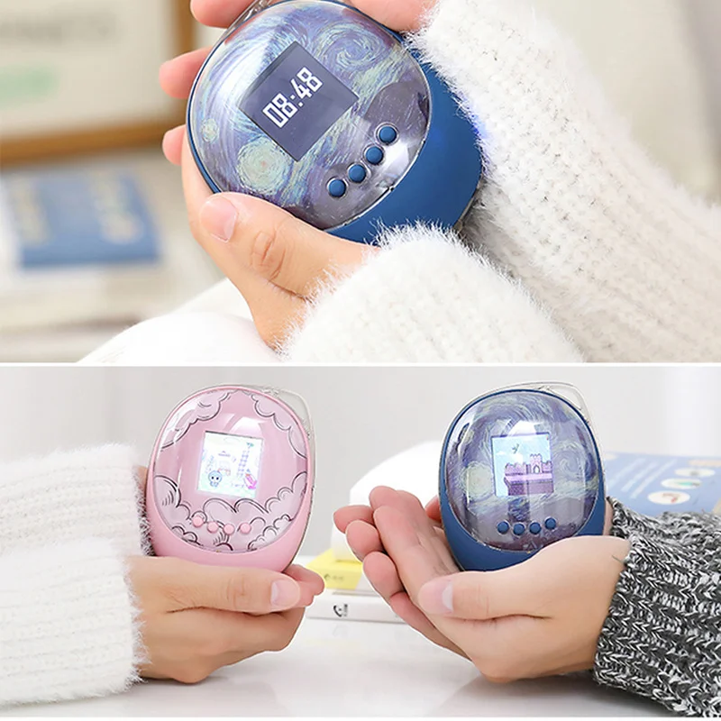 Creative Egg Warm Hand Treasure Charging Treasure Silicone USB Charging Mobile Power Large Capacity Hand Warmers Rechargeable