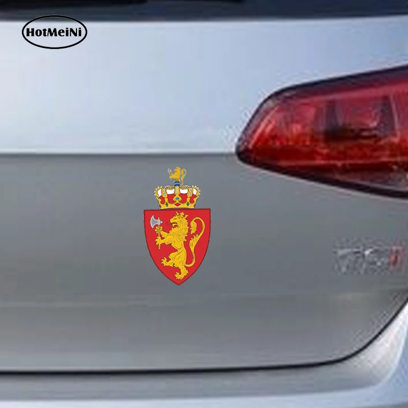 3d наклейка HotMeiNi для автомобиля норвежская лампа Стайлинг серебро авто тюнинг