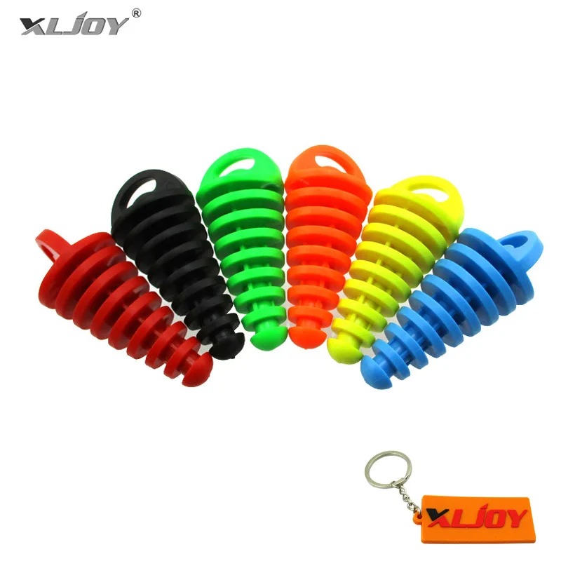 

2-Stroke Muffler Exhaust Pipe Silencer Wash Plug For 2 Stroke ATV Quad Pit Dirt Motor Bike Moped Scooter Motorcycle