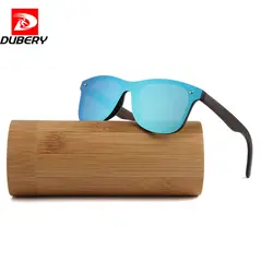 DUBERY 2018 новые квадратный классические солнцезащитные очки Для мужчин бренд Лидер продаж солнцезащитные очки поляризованные UV400 TAC очки Óculos