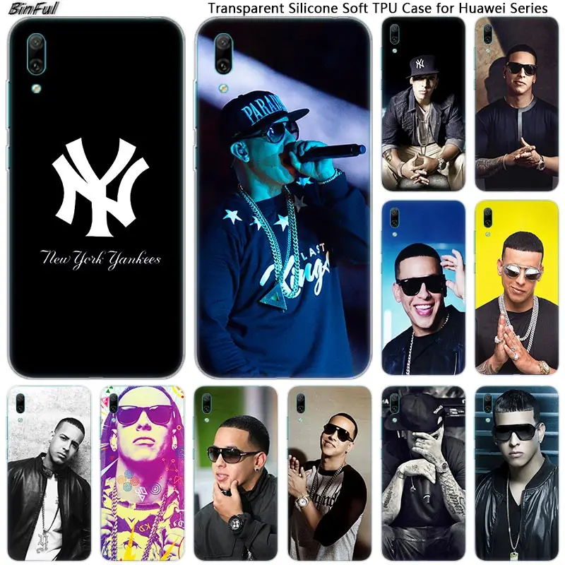

Hot Daddy yankee DJ Rapper Soft Silicone Phone Case for Huawei Mate 10 20 Lite Pro Enjoy 9S Y9 Y7 Y6 Y5 2019 2018 Pro 2017 Cover