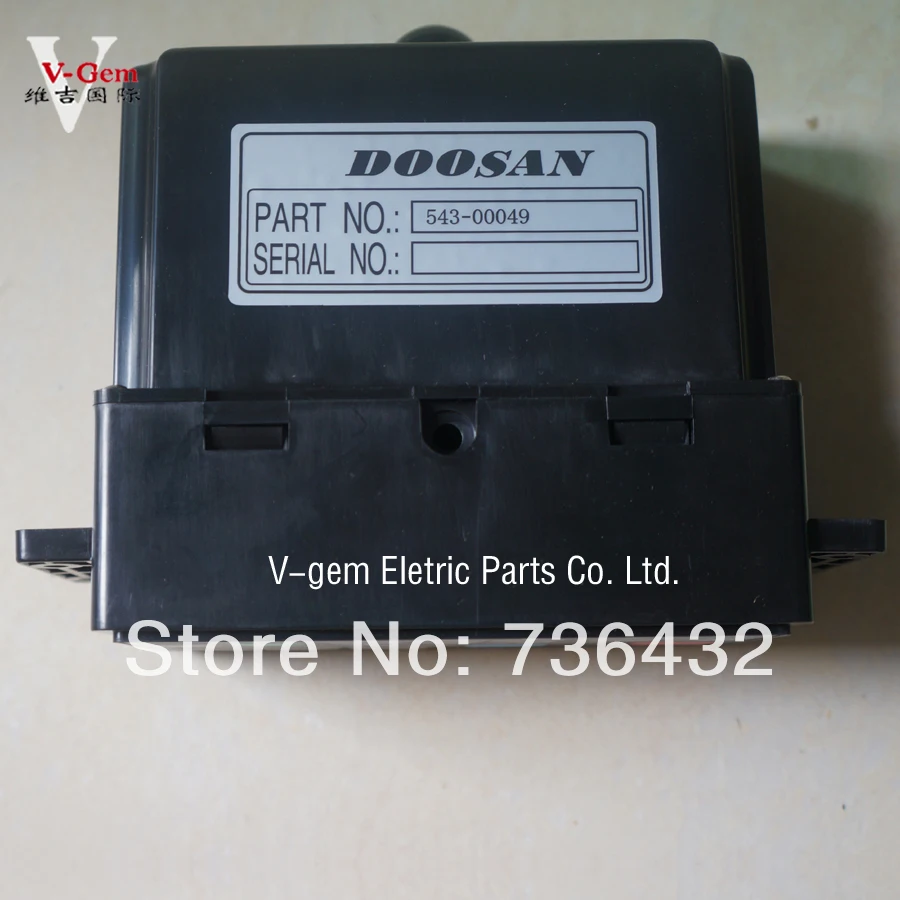 Лучшая панель управления кондиционера Doosan 543-00049 для Daewoo S220-5 225-V экскаватора/части экскаватора Daewoo