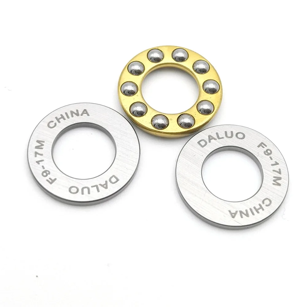 

DALUO Bearings F9-17M F9-20M 9X17X5 9X20X7 Thrust Ball Bearings Single Separable Direction