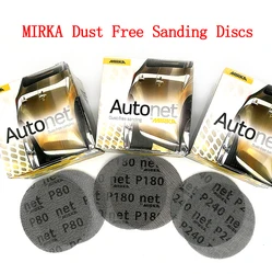 Disques de ponçage Anti blocage, 5 pouces, 125mm, pour l'élimination et la finition des grains 80 à 320, 15 pièces 