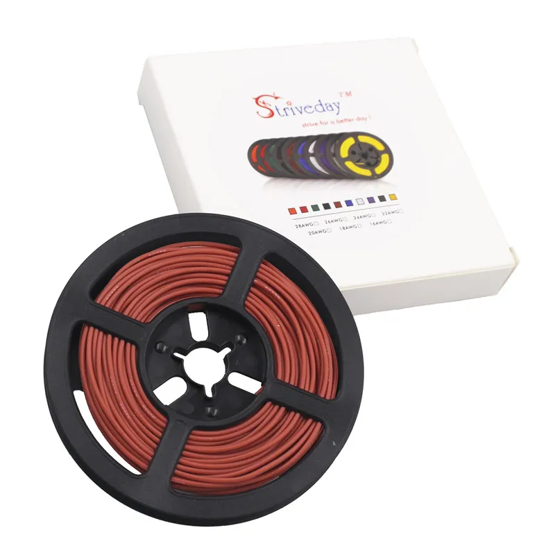 20 м 65,5 фута 20 AWG гибкий силиконовый провод луженая медная проволока и кабель многожильный провод 10 цветов на выбор DIY провода подключения 20 м 65,5 фута 20 AWG гибкий силиконовый провод луженая медная проволока и кабель многожильный провод 10 цветов на выбор DIY провода подключения