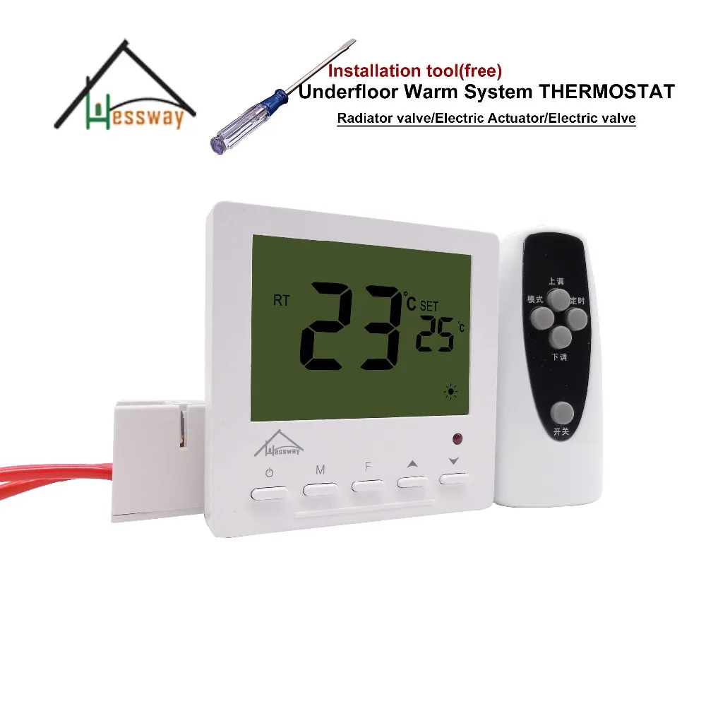 Underfloor heating Thermal Electric Actuator thermostat Warm Floor  with Manifold valve control
