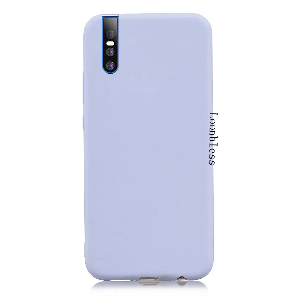 Чехол Vivo V15 Pro, прозрачный тонкий силиконовый мягкий ТПУ чехол для задней крышки Vivo V15 Pro V15Pro V 15 Pro, чехол-бампер для телефона - Цвет: Light Purple